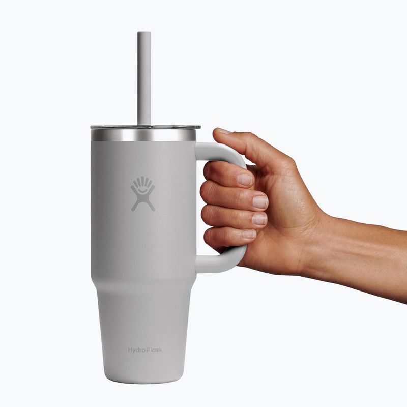 Чаша Hydro Flask Travel Tumbler Clear Lid 710 ml birch 5