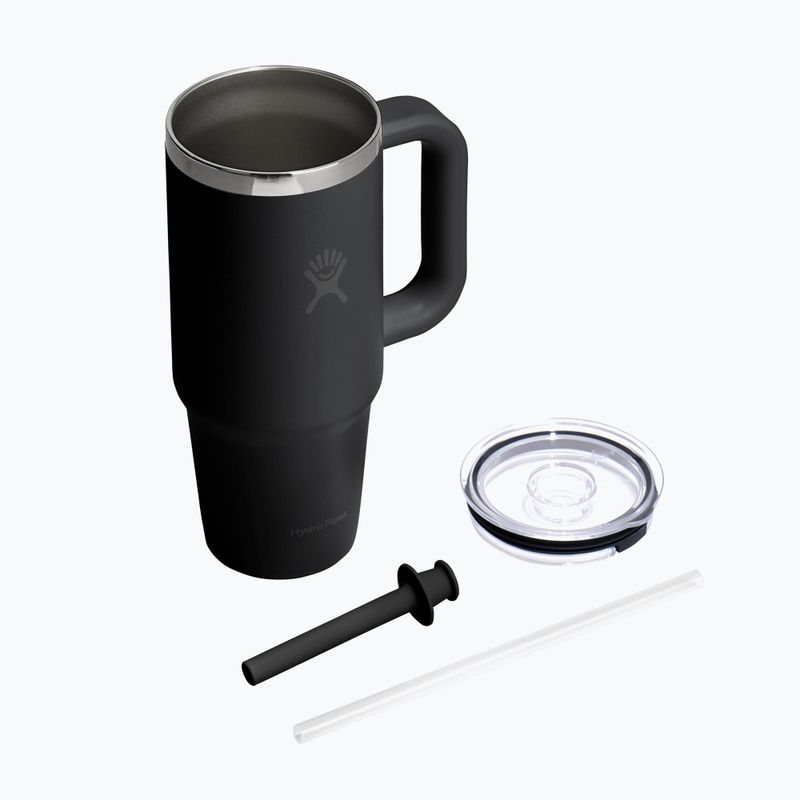 Чаша Hydro Flask Travel Tumbler Clear Lid 710 ml black 4