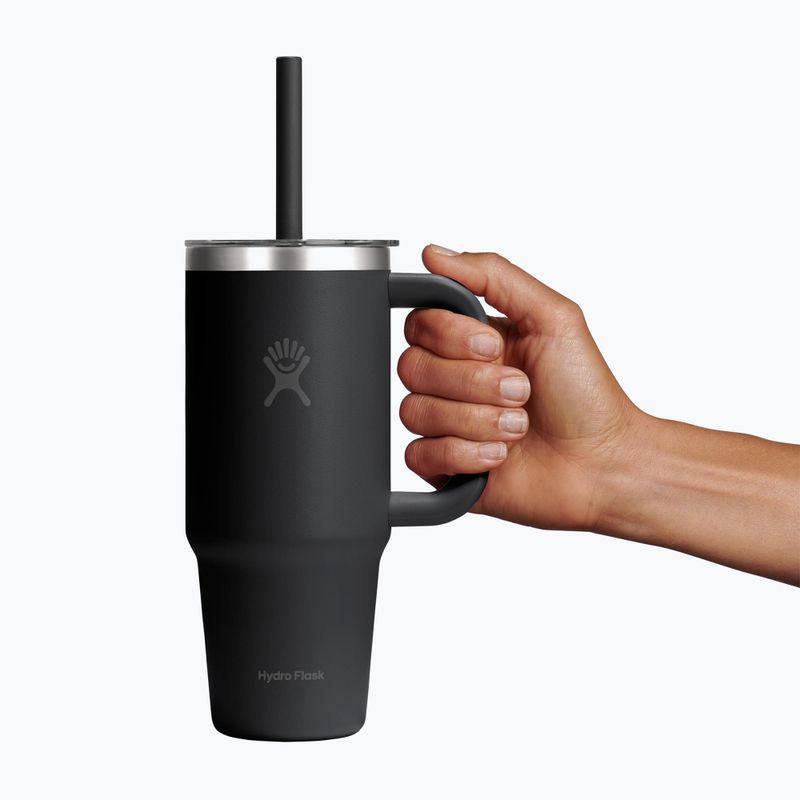 Чаша Hydro Flask Travel Tumbler Clear Lid 710 ml black 5