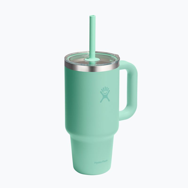 Термочаша Hydro Flask Travel Tumbler Clear LID 945 ml mermaid green 2