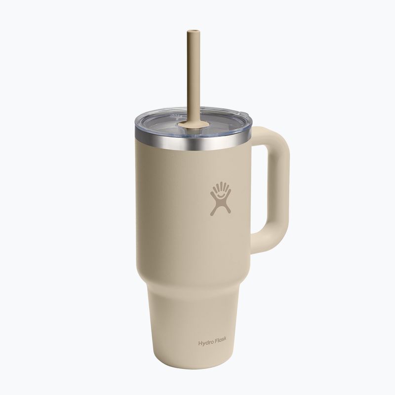 Термочаша Hydro Flask Travel Tumbler Clear LID 945 ml oat 2