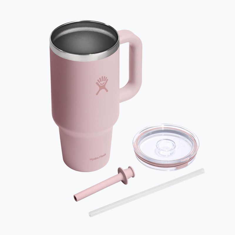 Термочаша Hydro Flask Travel Tumbler Clear LID 945 ml trillium 4