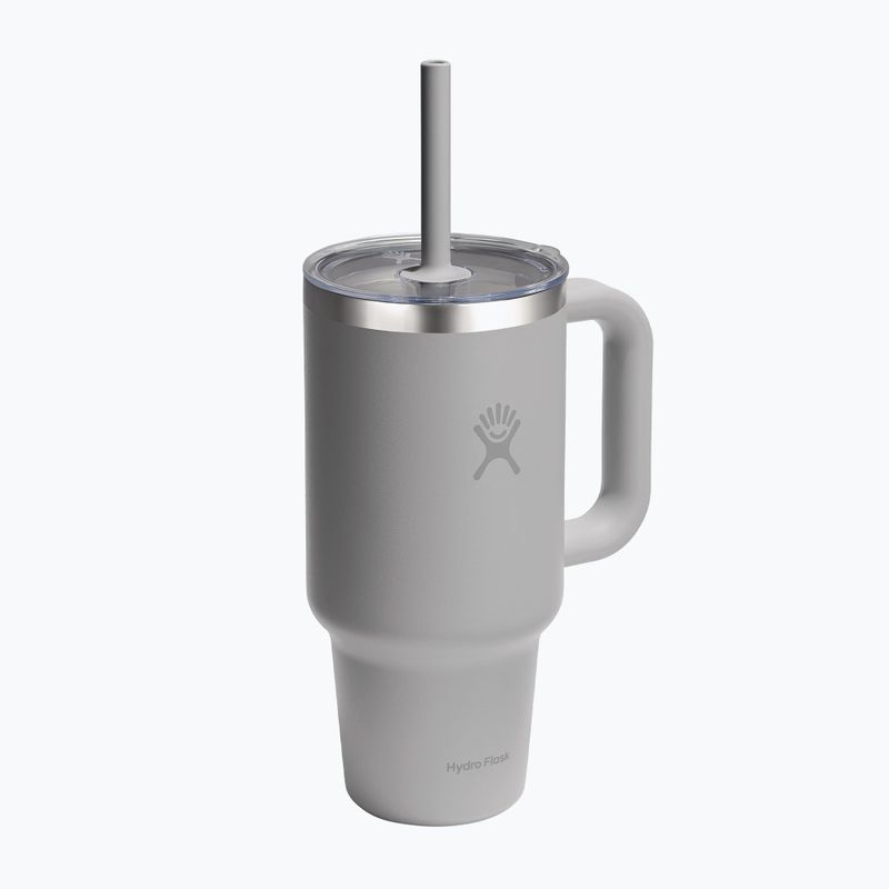 Термо чаша Hydro Flask Travel Tumbler Clear Lid birch 2