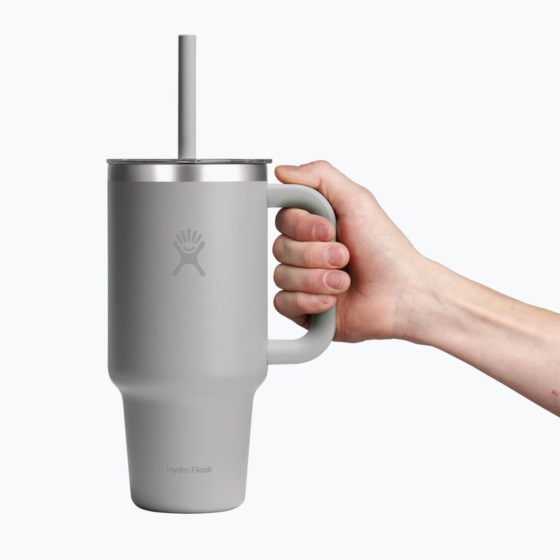 Термо чаша Hydro Flask Travel Tumbler Clear Lid birch 4