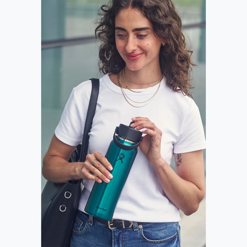 Термобутилка Hydro Flask Lightweight Wide Flex Straw 946 ml emerald green 5