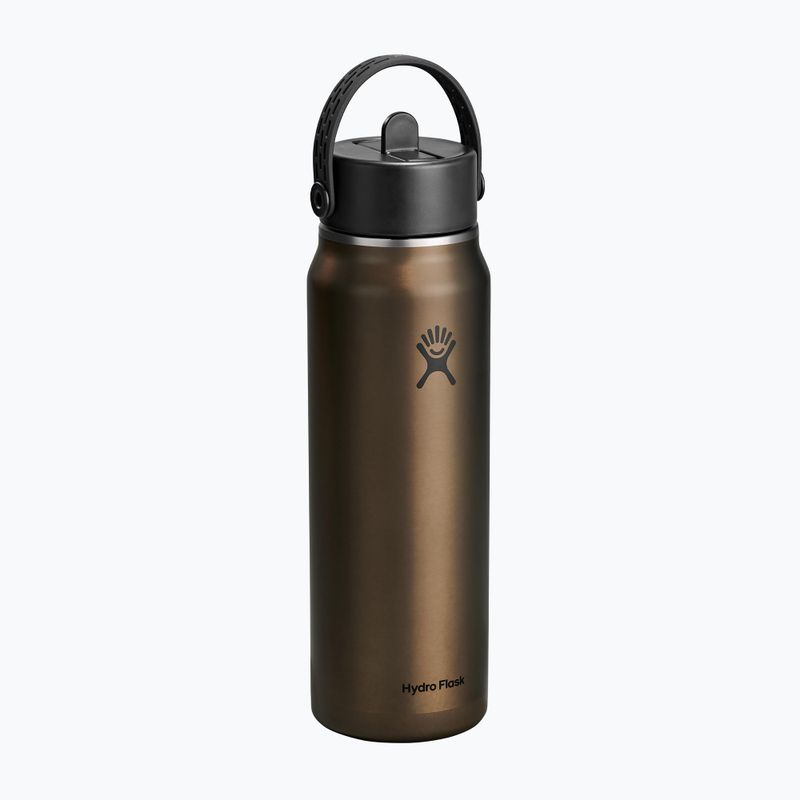 Термобутилка Hydro Flask Lightweight Wide Flex Straw 946 ml cap obsidian 2