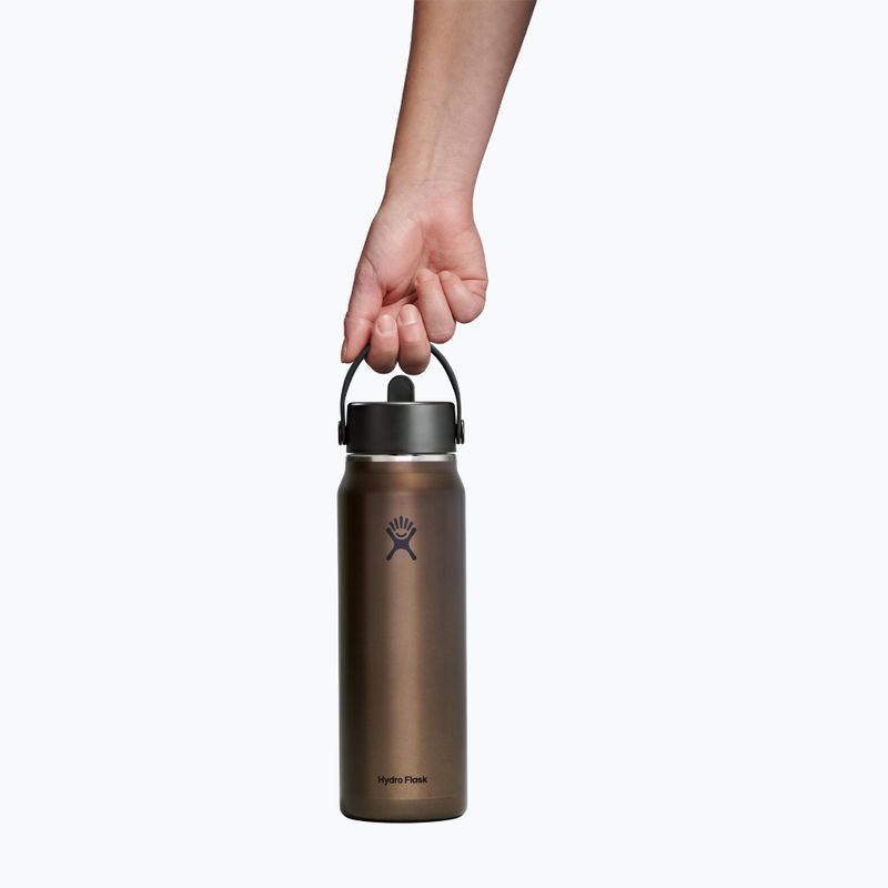 Термобутилка Hydro Flask Lightweight Wide Flex Straw 946 ml cap obsidian 4