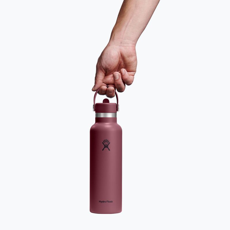 Термо бутилка Hydro Flask Standard Flex 621 ml burgundy 3