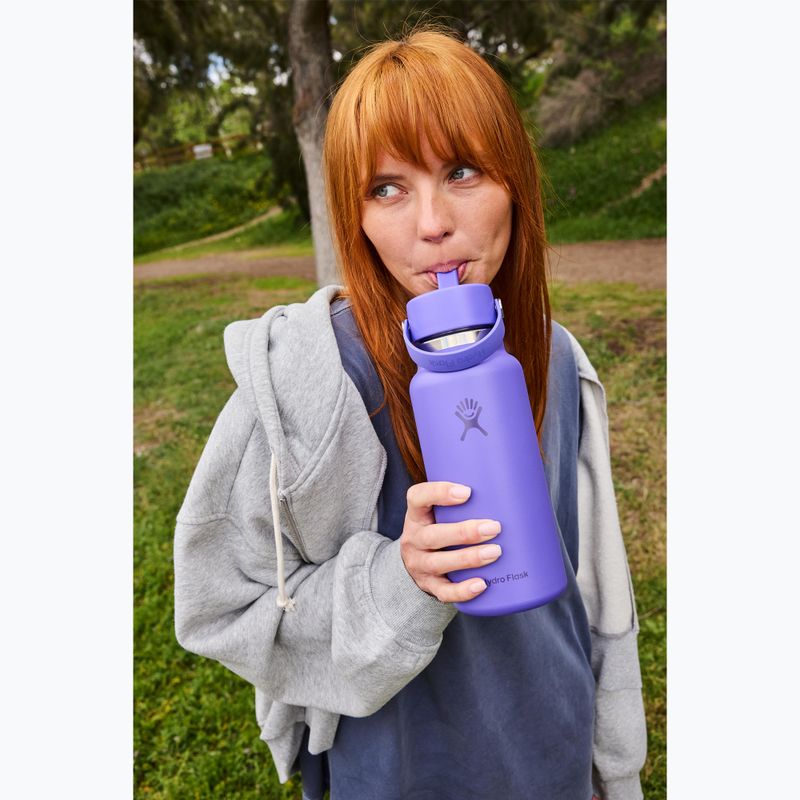 Термо бутилка Hydro Flask Wide Flex Straw 946 ml utopia purple 4