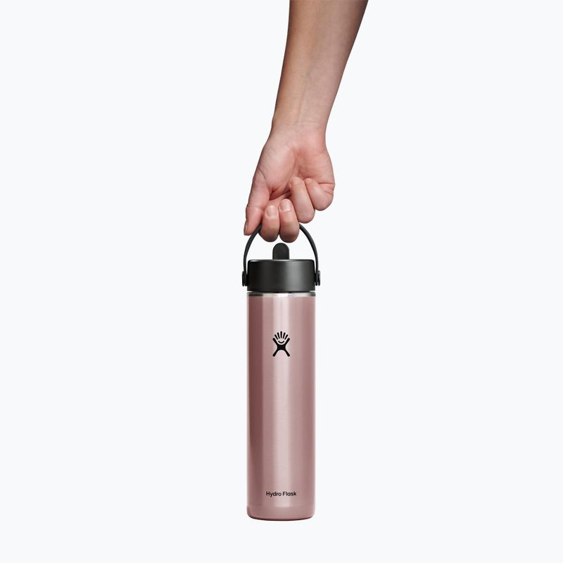 Термобутилка Hydro Flask Lightweight Wide Flex Straw 710 ml quartz 4