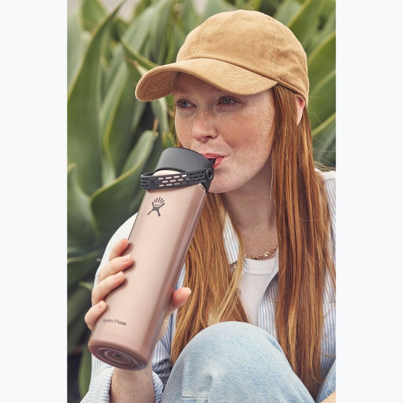 Термобутилка Hydro Flask Lightweight Wide Flex Straw 710 ml quartz 5