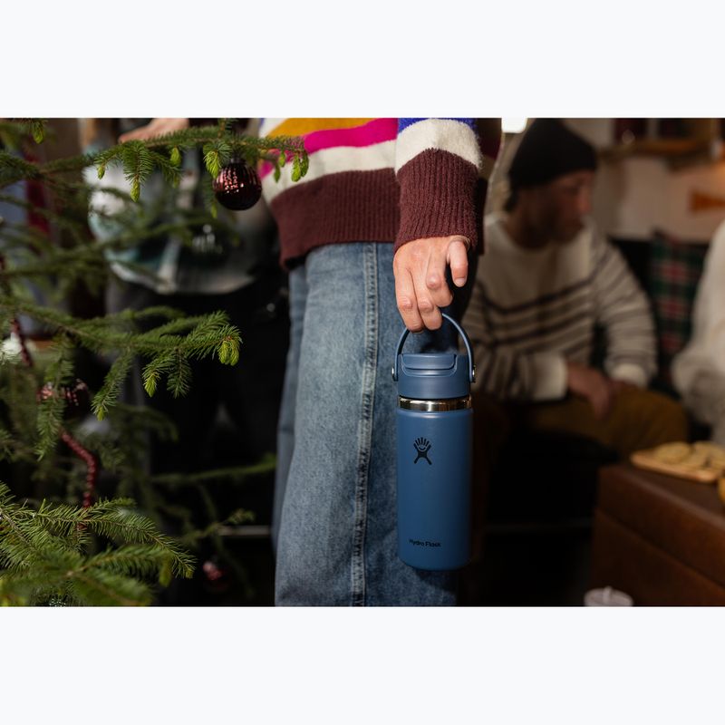Термо чаша Hydro Flask Travel Mug Flip Sip 473 ml harbor blue 4