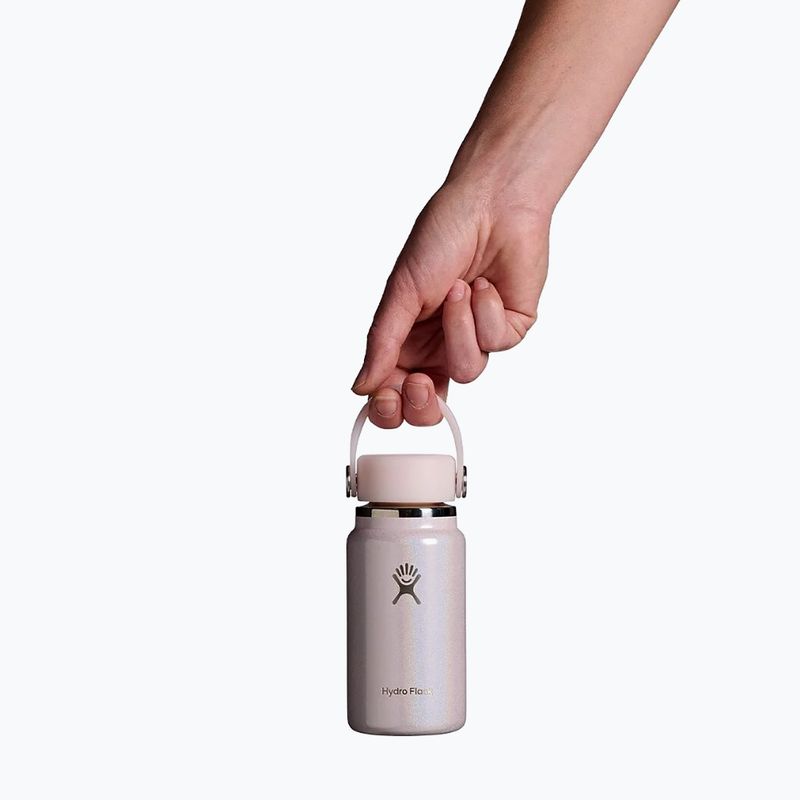 Термобутилка Hydro Flask Micro Hydro Mini 198 ml glimmer pink 4