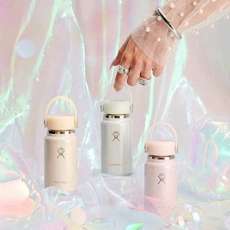 Термобутилка Hydro Flask Micro Hydro Mini 198 ml glimmer pink 7