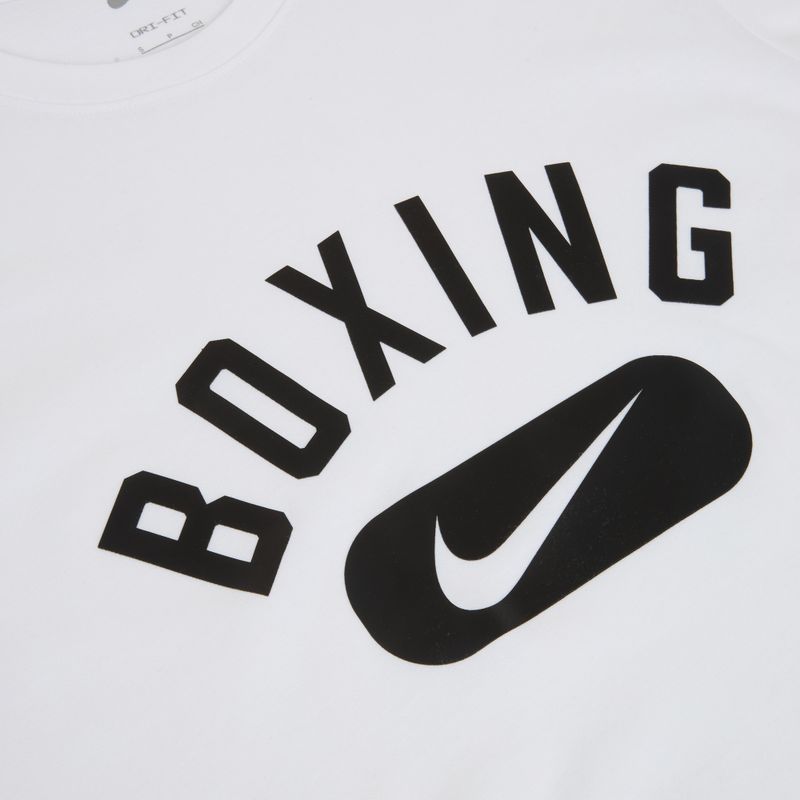 Мъжка тениска за тренировка Nike Boxing Disc DFC white/black 3