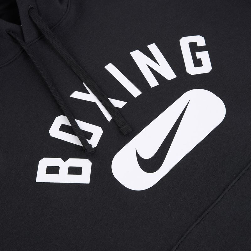 Мъжки суитшърт Nike Boxing Disc Club Hoodie black/white 3