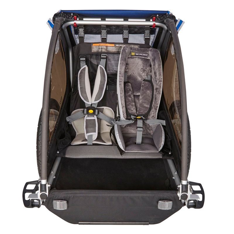 Burley Baby Snuggler седалка за ремарке сива BU-960158 3