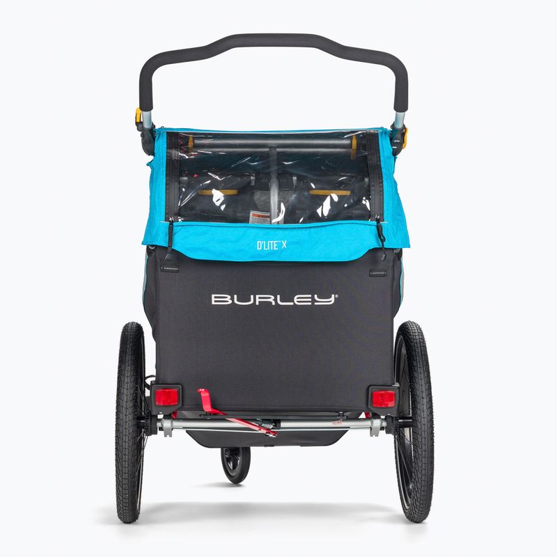 Burley D'Lite X Двойно ремарке за велосипед черно BU-938101 3