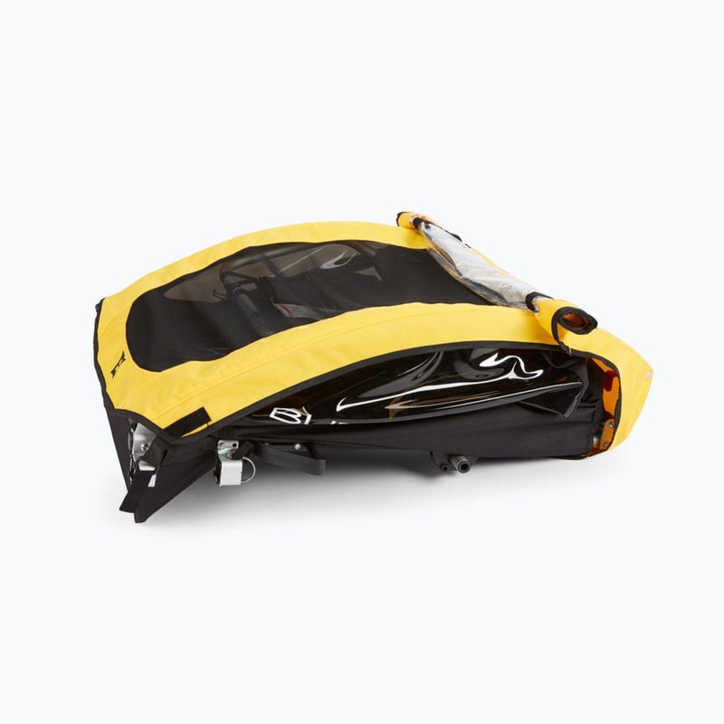 Burley Bee Двойно ремарке за велосипед жълто BU-946206 10