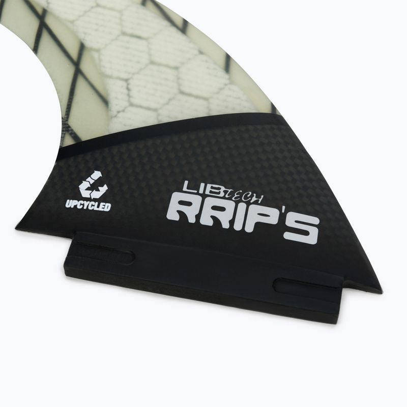 Плавници за сърфборд (3 бр.) Lib Tech Tri Fin Set White/Black 19SUFIN-2 3
