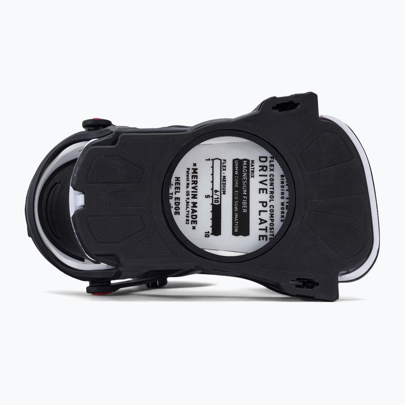 Връзки за сноуборд Bent Metal Axtion black/white 22BN004-BKWHT 3