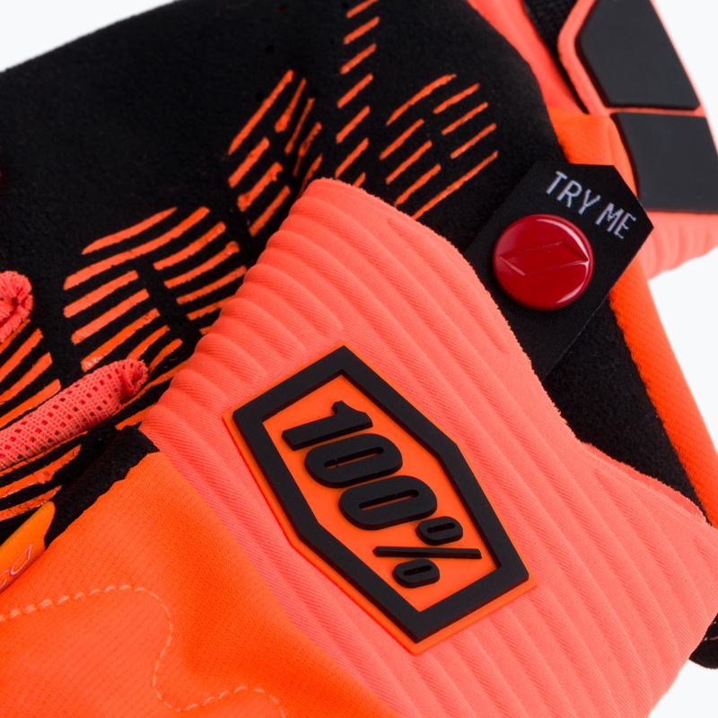 Велосипедни ръкавици 100% Cognito orange STO-10013-260-10 4