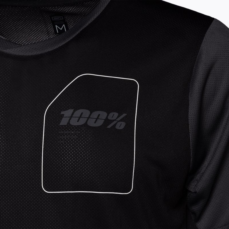 Мъжко колоездачно трико 100% Ridecamp Jersey SS black STO-41401-052-10 3