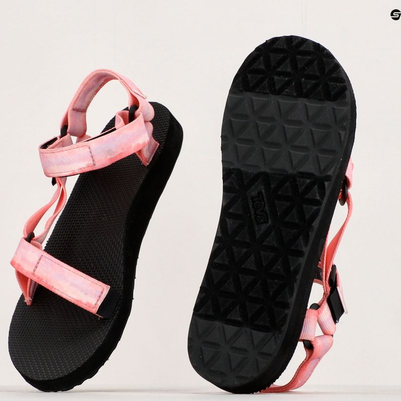 Дамски сандали за трекинг Teva Original Universal Tie-Dye pink 1124231 9