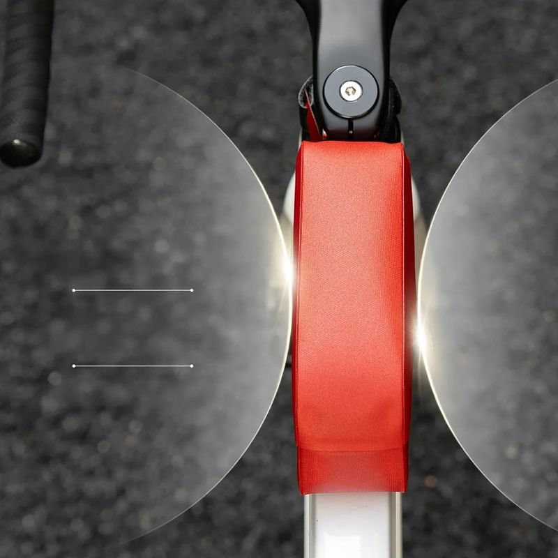 Чанта за велосипедна рамка Rockbros 30120122 Bike Tube Bag Magnetic L 0,9 l red 4