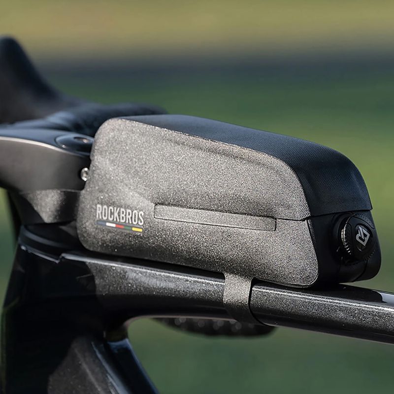 Чанта за велосипедна рамка Rockbros 30120123001 Road to Sky Frame Bag Magnetic S black 4