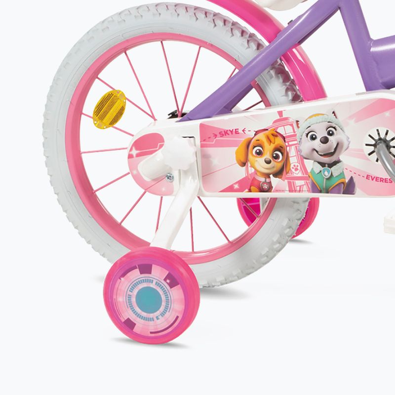 Детски велосипед Toimsa 16" Paw Patrol Girl лилав 5