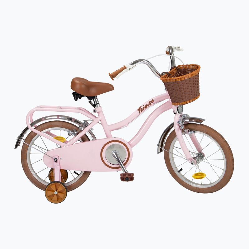 Детски велосипед Toimsa Vintage 16" розов