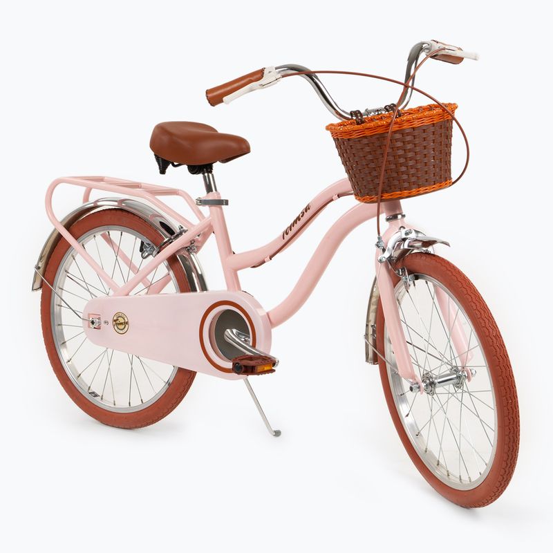 Детски велосипед Toimsa Vintage 20" розов 2