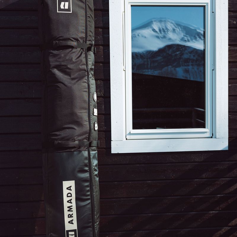 Калъф за ски Armada Stibbs 4 Pair Ski Roller black/afterglow 9