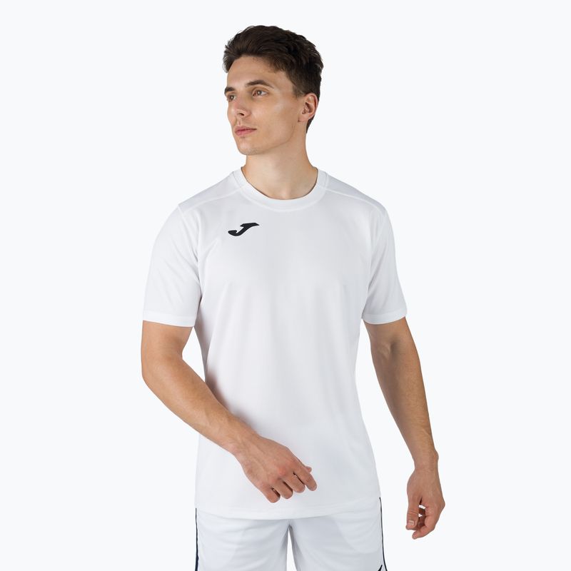 Мъжка волейболна тениска Joma Strong white 101662