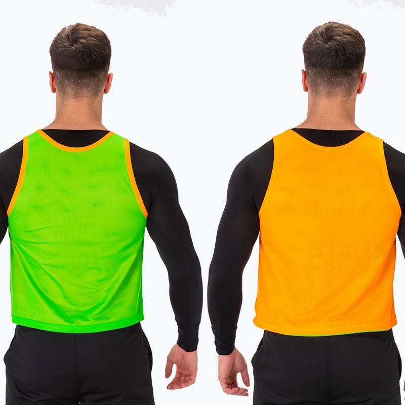 Футболна маркировка Joma Reversible Training Bib fluor orange/fluor green 4