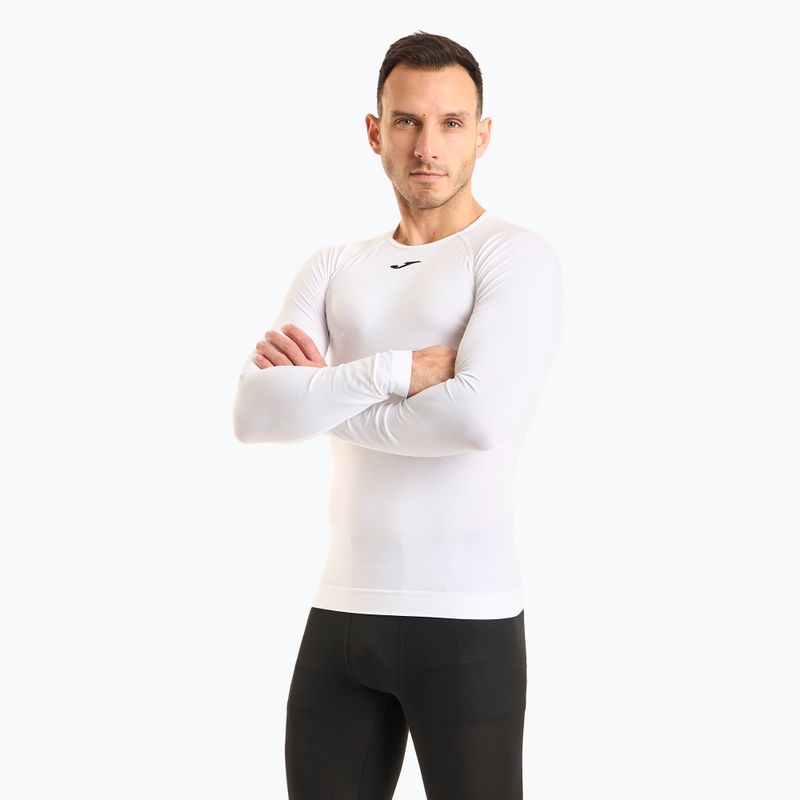 Термоактивна блуза Joma Brama Classic LS blanco