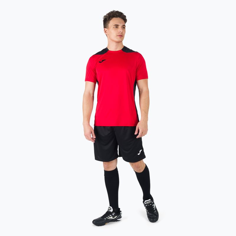 Мъжка футболна фланелка Joma Championship VI Red/Black 101822.601 5