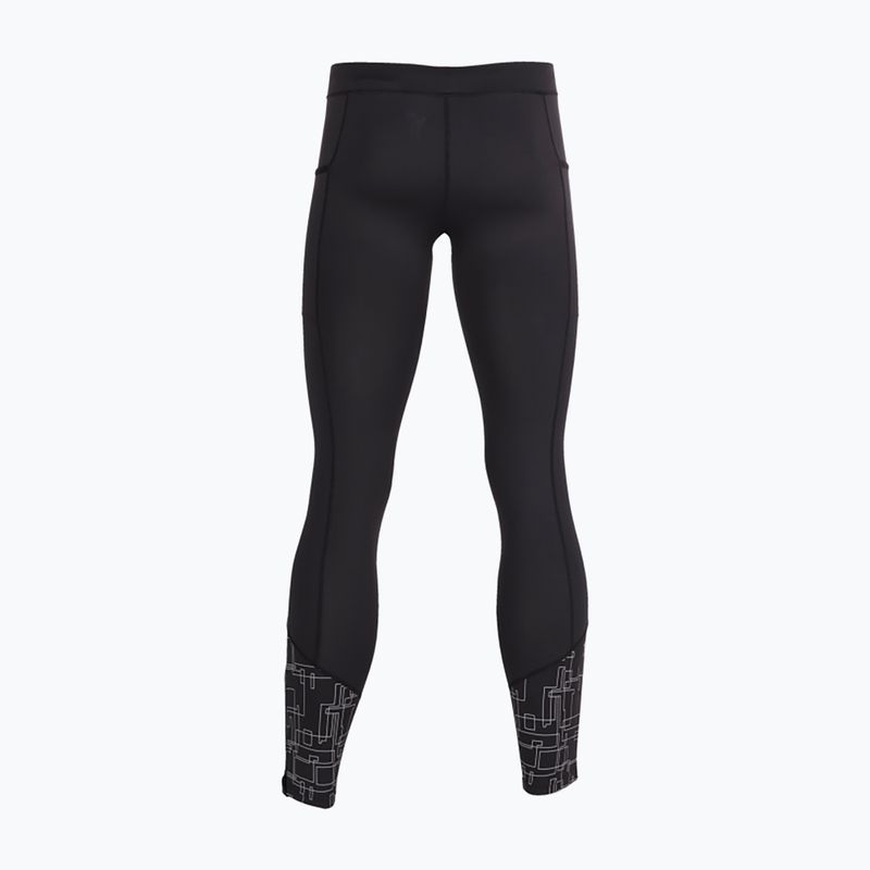 Мъжки чорапогащи за бягане Joma Elite VIII Long Tights black 101925.100 2