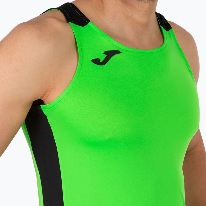 Мъжки потник Joma Record II Fluor green/black за бягане 5