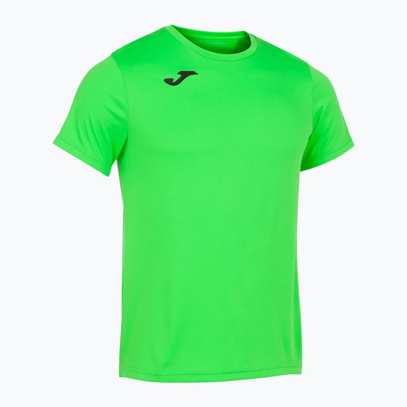 Мъжка тениска за бягане Joma Record II fluor green 7
