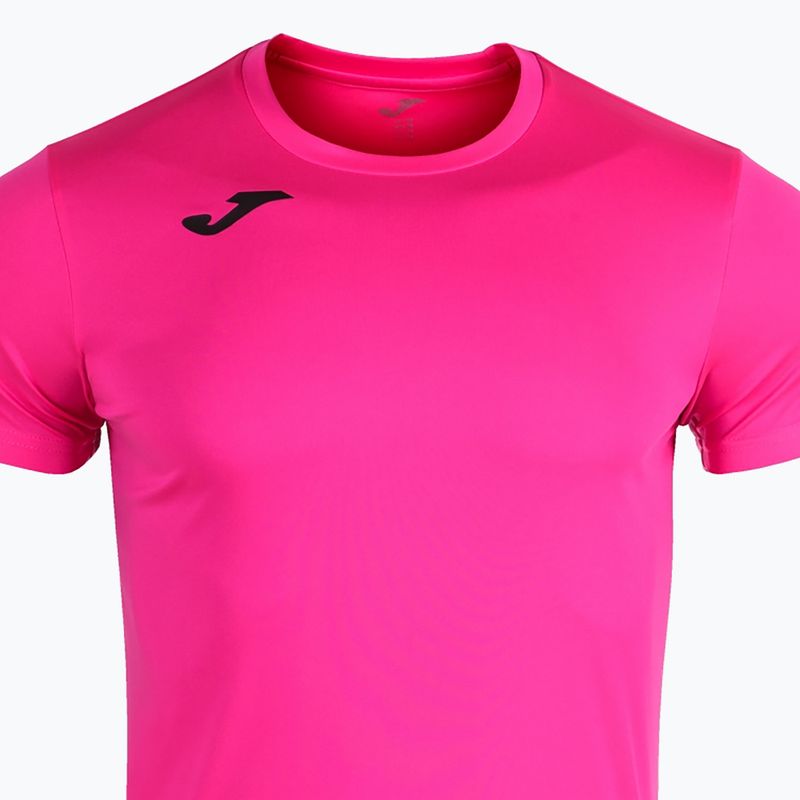 Мъжка тениска за бягане Joma Record II fluor pink 7