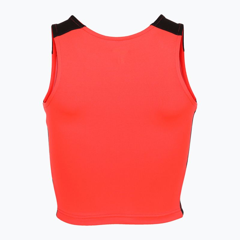 Дамски топ за бягане Joma Record II fluor coral/black 2