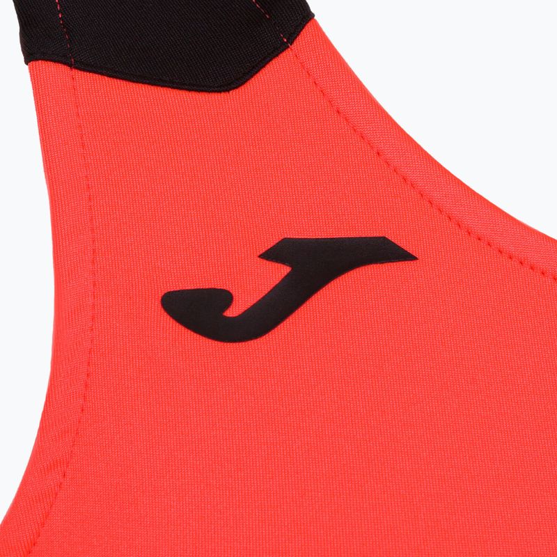 Дамски топ за бягане Joma Record II fluor coral/black 3