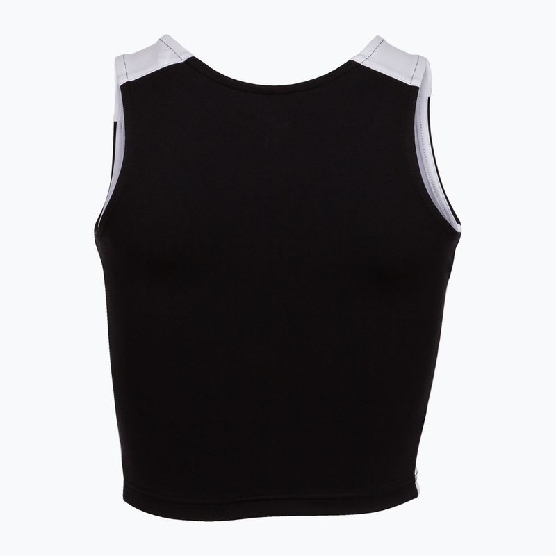 Дамска тениска за бягане Joma Record II Top black/white 2