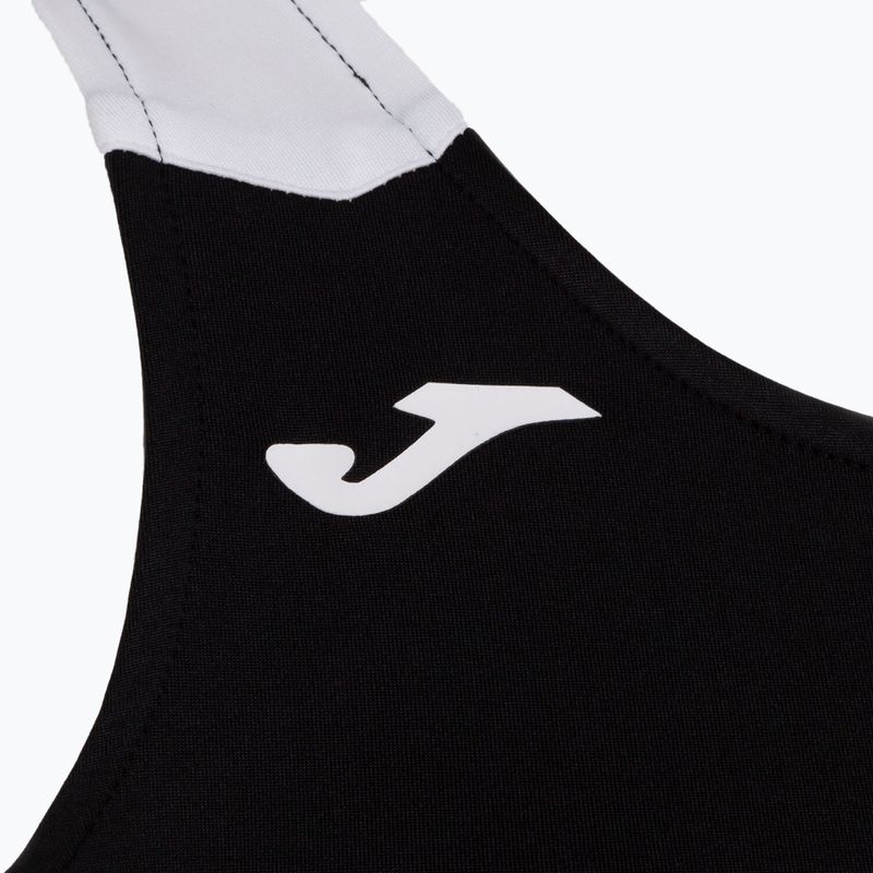 Дамска тениска за бягане Joma Record II Top black/white 3