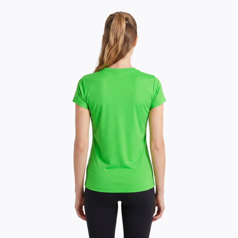 Дамска тениска за бягане Joma Record II fluor green 3