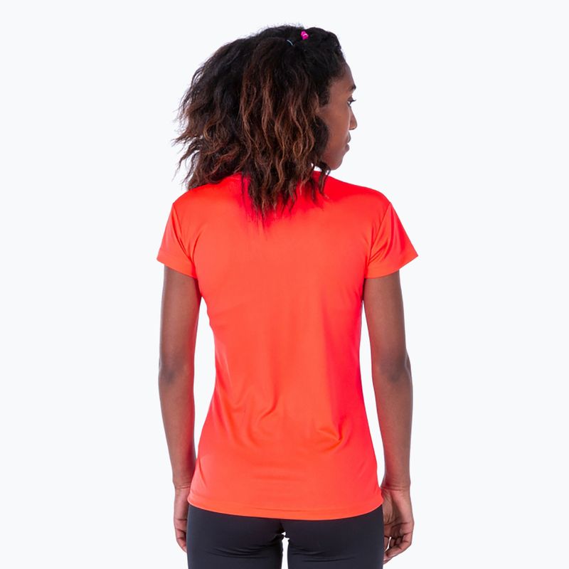 Дамска тениска за бягане Joma Record II fluor coral 3