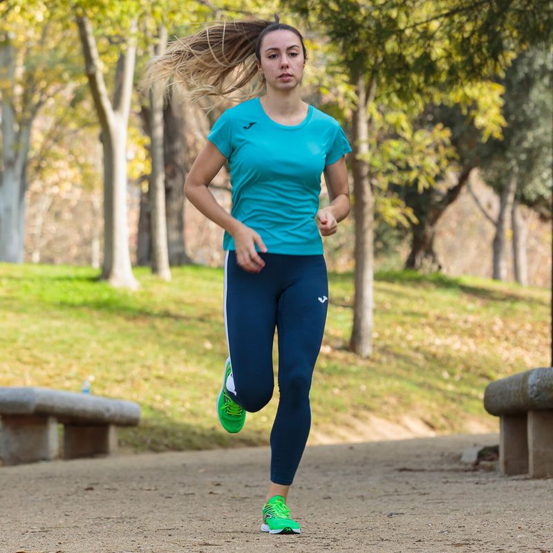 Дамска тениска за бягане Joma Record II turquoise 5