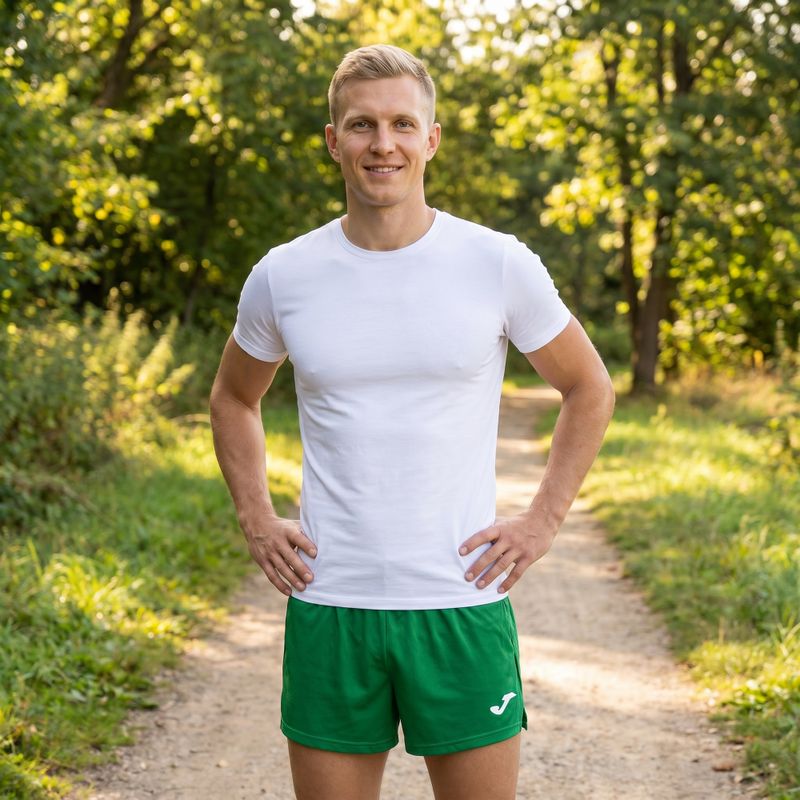 Мъжки шорти за бягане Joma Record II green 12